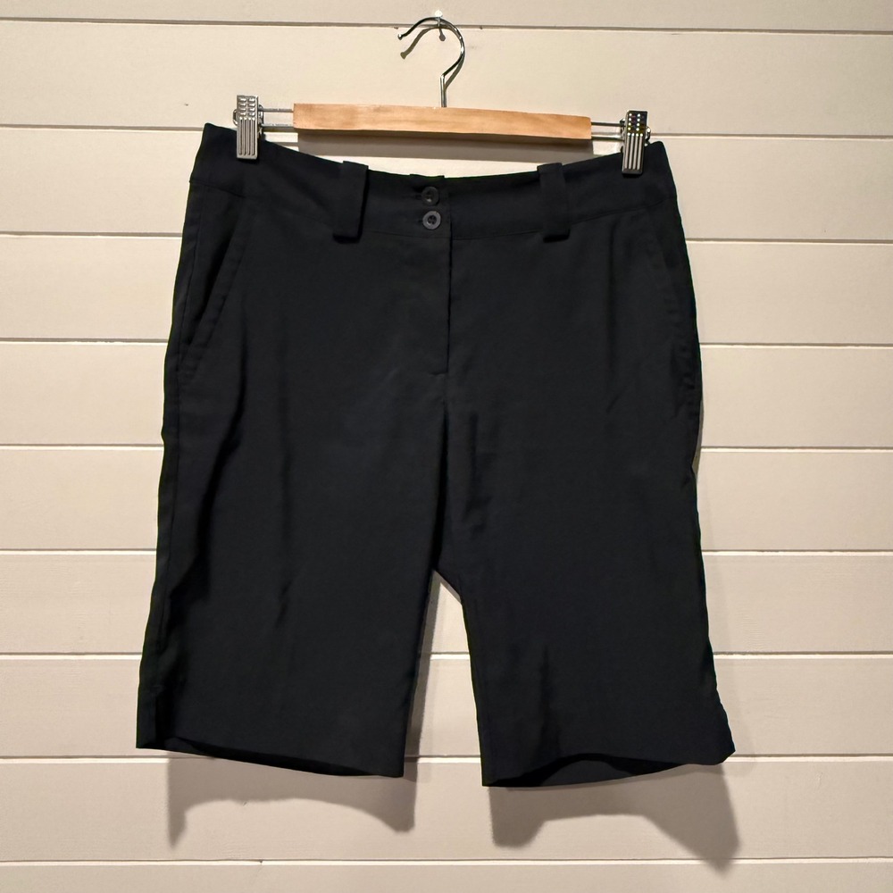 Nike Golf Tour Performance Womens Shorts 4 Black Dri-FIT Athletic Activewear
